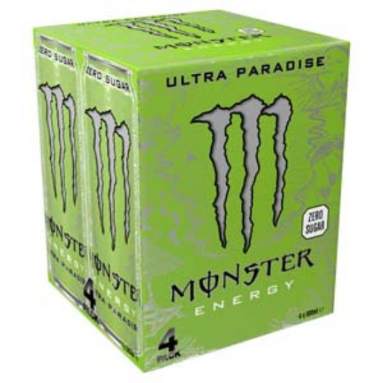 Picture of 500 Monster Ultra Paradise Multi 4pk x6 DRS